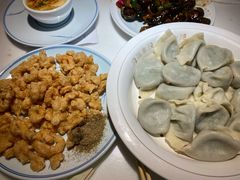 炸灯笼红虾仁-日丰园海肠水饺·老字号大连海鲜(和平广场店)