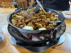 猪牛混炒-朝族高丽火盆(长白山总店)