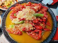 金湖蒜香龙虾-沪小胖·小龙虾·蓝龙王(八佰伴店)
