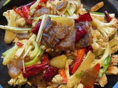 生炒有机花菜-大蓉和(一品天下店)