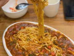 火辣鱿鱼拌面-屋里家延边朝鲜族冷面(南园店)