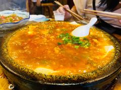 石锅嫩豆腐-郑件洋芋饭庄