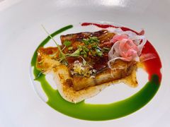 炙烧千层鳗鱼配玉桂蜂巢-王品台塑牛排(成都万象城店)