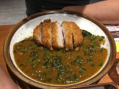 菠菜猪排咖喱饭-CoCo壱番屋(久光百货店)