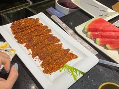 麻辣牛肉-宽板凳老灶火锅(簋街店)