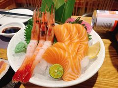 三文鱼刺身-林妈妈村·日式料理(宝山万达店)