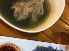 -蝶豆花蓝面条