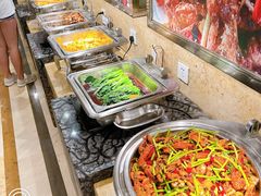 自助取餐区-芭菲盛宴·环球美食(锦城万达广场店)