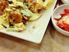炸鸡色拉-郑阿姨的家·이모네·韩料&烤肉(武川路店)