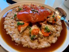 和乐蟹蒸手剁肉饼-广州文华东方酒店·江-由辉师傅主理