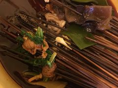 -拈签一笑黄牛肉辣卤串串