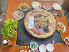 -老姐石板烧烤+铜炭火锅(总店)
