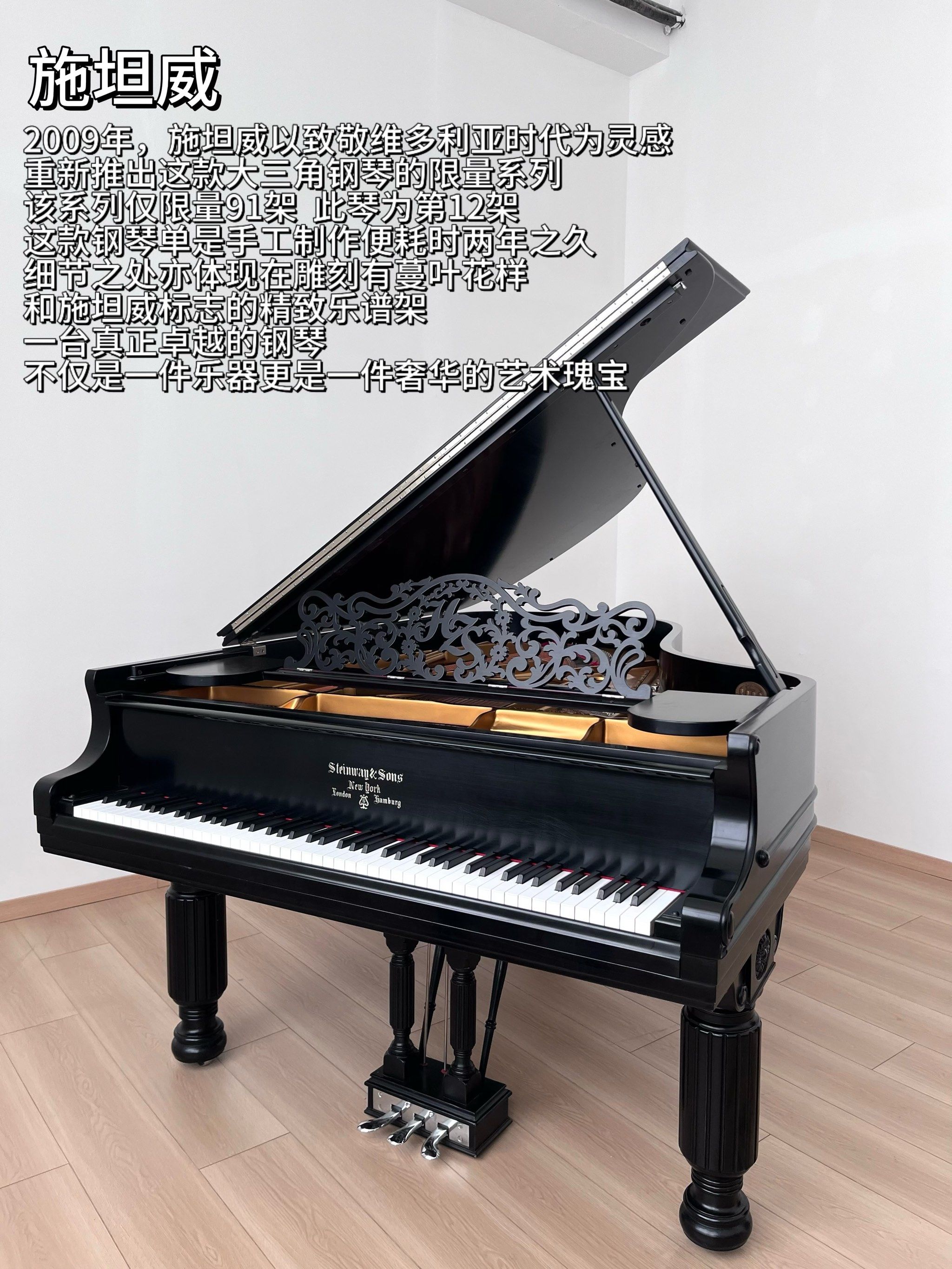 施坦威第12架限量系列钢琴