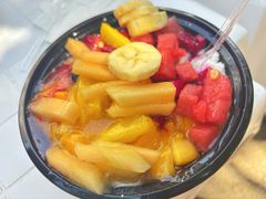 什锦鲜果巧克力炼乳-小胖老味刨冰