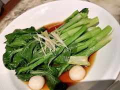 油淋脆菜心-绿茶餐厅(深圳龙华天虹购物中心店)