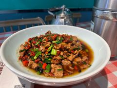 坛香辣椒炒肉-老街鱼嘴巴(坡子街老店)