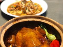 招牌砂锅神仙鸡-香港财记(汇励99城市公园店)