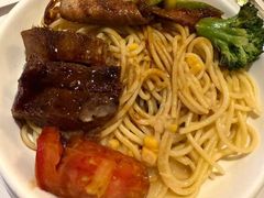 牛脷拼豬脾意粉-太平馆餐厅(尖沙咀店)