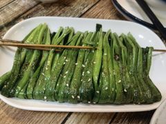 烤韭菜-利杨记·本味轩粥坊·烧烤(宝体店)