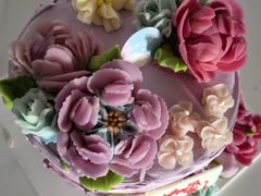 豆沙裱花蛋糕-BON CAKE(华贸购物中心店)