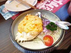 黄金海胆蟹壳烧-仙隐小鹿中華の日料(荣民龙首广场店)
