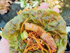 花刀熟成黑五花肉-韩阳王石板烤肉