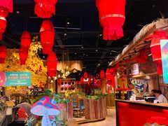 大堂-老滇山寨•云南特色菜•地方菜•民族风情歌舞表演(金碧店)