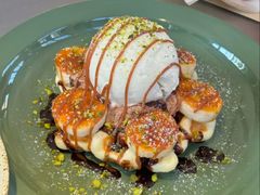 焦糖肉桂苹果舒芙蕾Pancake-娜娜家•Nana's restaurant(国金汇店)