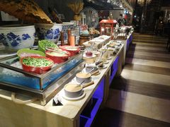 自助取餐区-万达文华酒店·美食汇自助餐厅