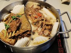羊蝎子鸳鸯小锅-蝎王府羊蝎子(虎坊桥总店)