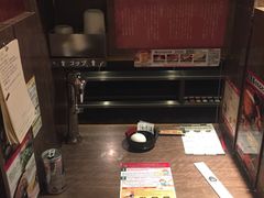 餐具摆设-一蘭拉面(新宿中央东口店)
