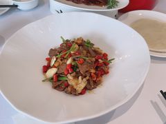 小炒鲁西黄牛肉-月福京味斋·烤鸭店·北京菜(鼓楼总店)