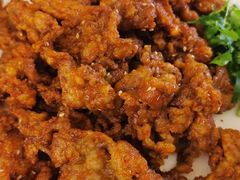 孜然羊肉-清真宏玉祥黄门脸餐厅(华荫东里店)