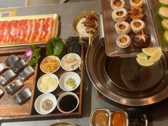 -围炉肉舍•炭烤活鳗•丹东海鲜烤肉(步行街店)