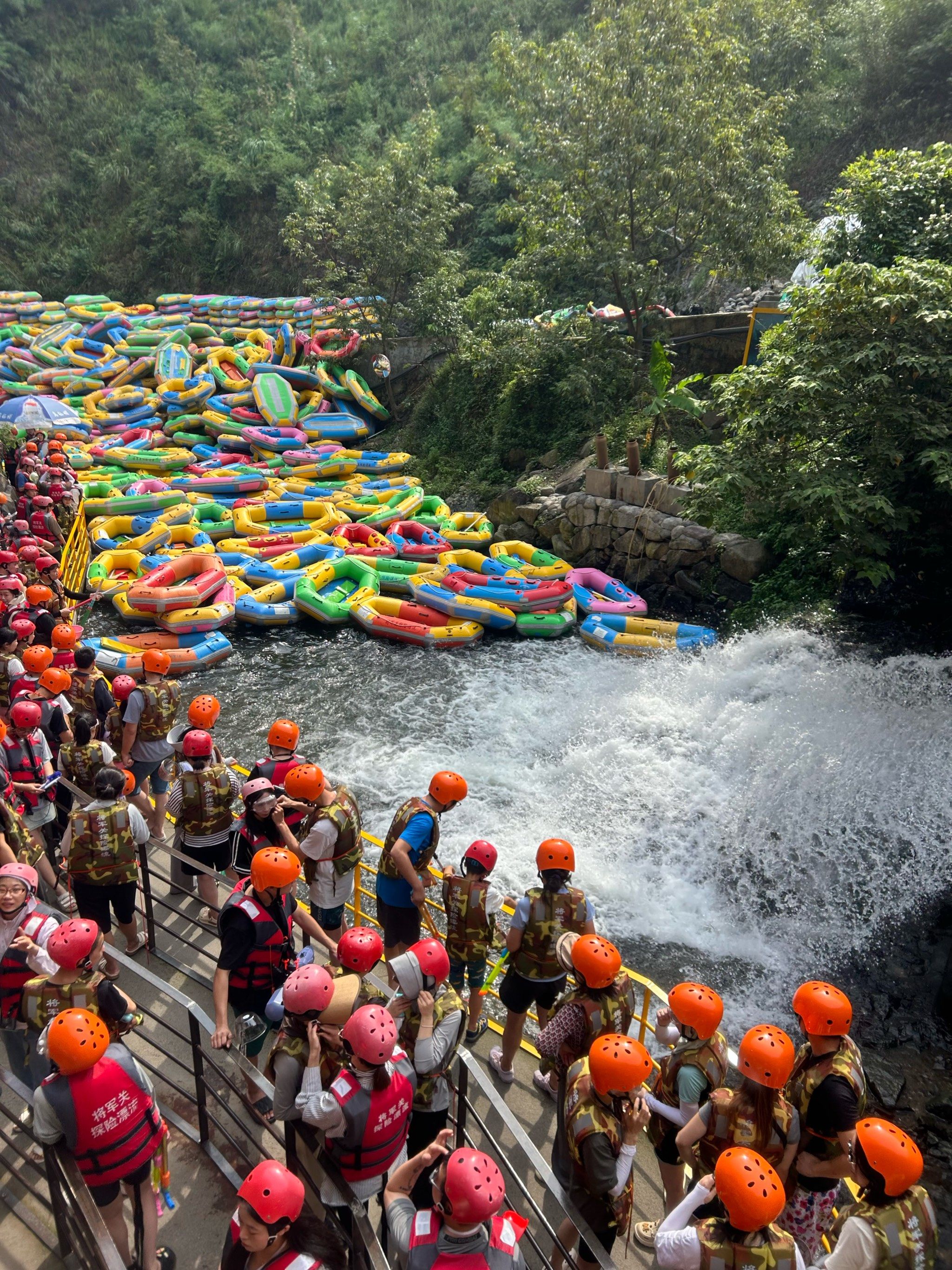 一漂漂两省-将军关漂流