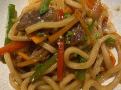 什锦牛肉炒乌冬-赤坂亭M9和牛烧肉·日料398放题(万达店)