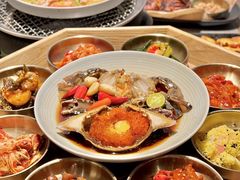 -草家酱蟹炭火烤肉店(珲春南路一店)