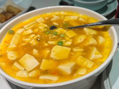 手拆蟹粉烩豆腐-卯时·精致锡帮菜(惠山古镇店)