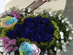 &nbsp;爱心盒子花-容玉花店