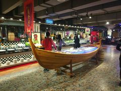 自助取餐区-豪食披萨烤肉自助(保定商场店)