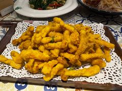咸蛋黄蘑菇-阿拉丁新疆风味餐厅·清真(罗廊巷店)