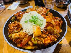 炒鱿鱼-姜虎东白丁韩国烤肉(吉利大厦店)