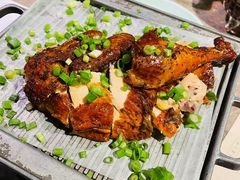 绿茶葱香烤鸡-绿茶餐厅(崇文门新世界店)