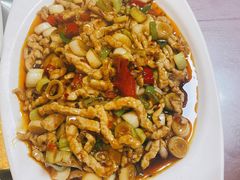 鱼香肉丝-洪霞餐馆