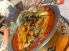 -探鱼·鲜青椒爽麻烤鱼(朝阳悠唐广场店)