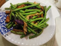 茄子炒豆角-利雅园酒家(大沙地店)