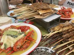 -東豫狼鲜货烧烤. 碳火烤鱼. 小龙虾(上海首店)