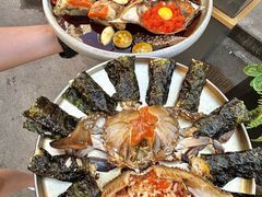 -草家酱蟹炭火烤肉店(珲春南路一店)