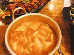 海鲜鱼饼汤-冰川延边料理·炭烤串(原小木屋店)