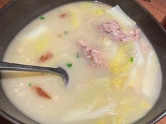 鸭架炖白菜豆腐汤-青年公社烤鸭(宝杨宝龙广场店)